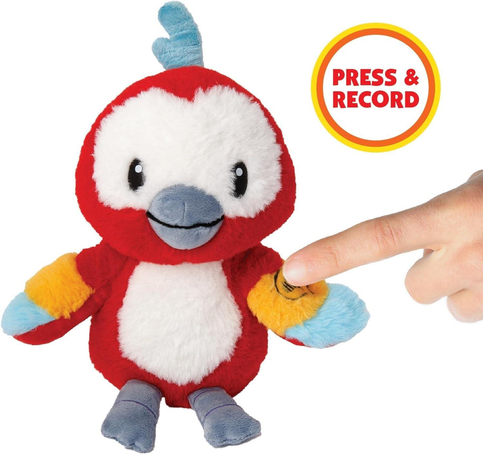 Copy Chats Parrot Plush Talk Back Soft Toy Learning Record Mighty Mojo