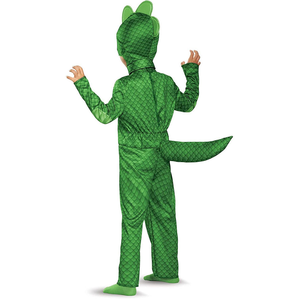 PJ Masks Gekko Boys size XL 14-16 Official Costume Jumpsuit Disguise