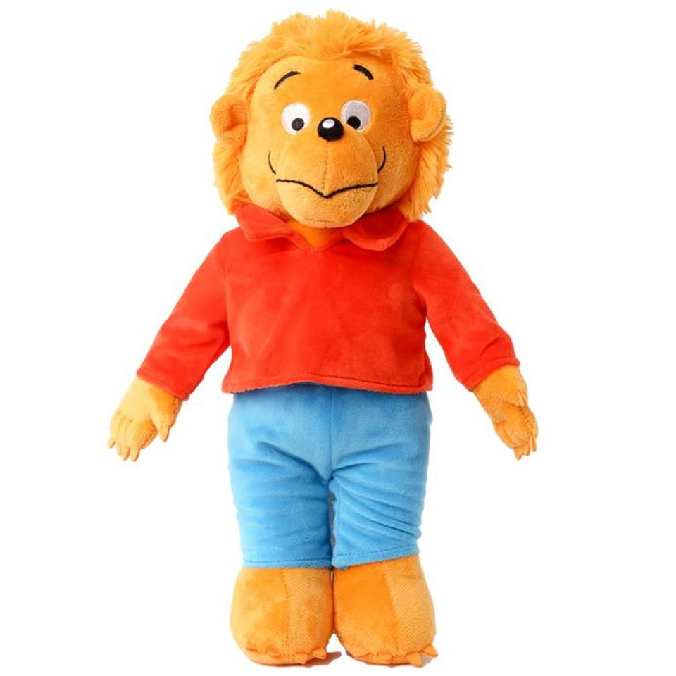 The Berenstain Bears Brother Bear Plush Doll 14" PBS Book Character Toy Mighty Mojo