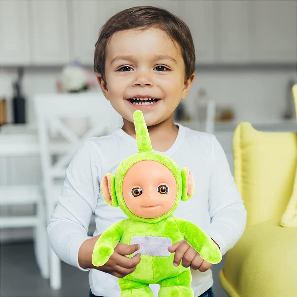 Teletubby Talking Dipsy Green Plush 11" Character Doll Teletubbies Toy Mighty Mojo