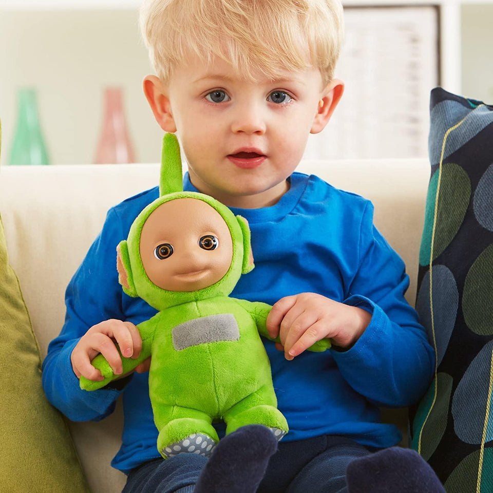 Teletubby Talking Dipsy Green Plush 11" Character Doll Teletubbies Toy Mighty Mojo