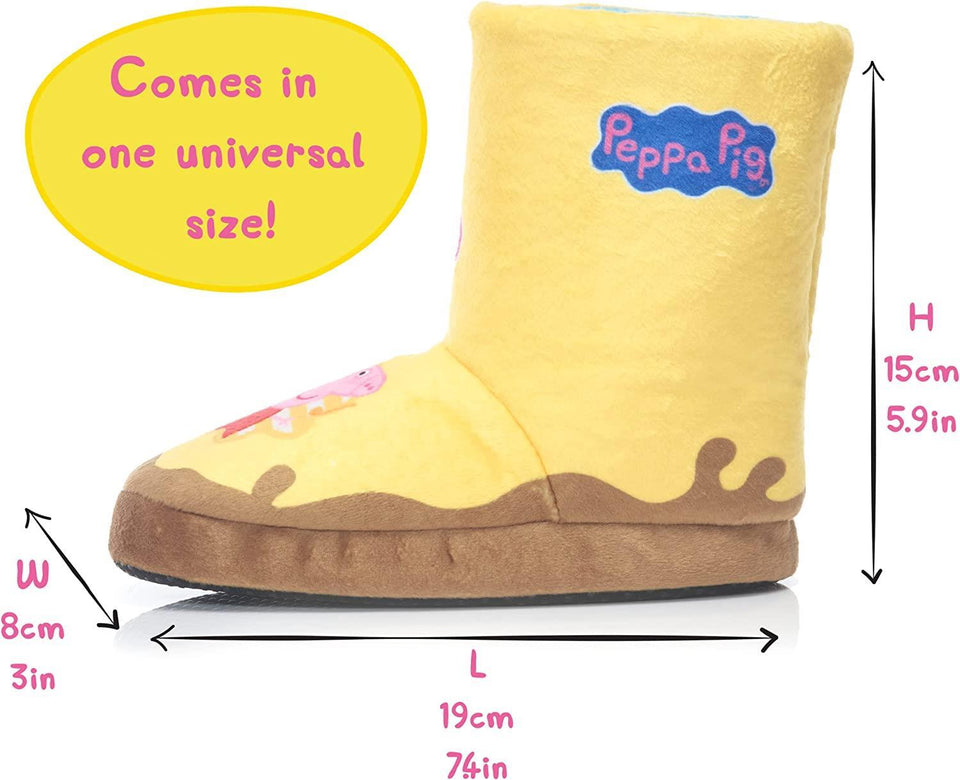 Peppa Pig Muddy Puddle Boots Sings Interactive Wearable Play Dress-up Toy WOW Stuff