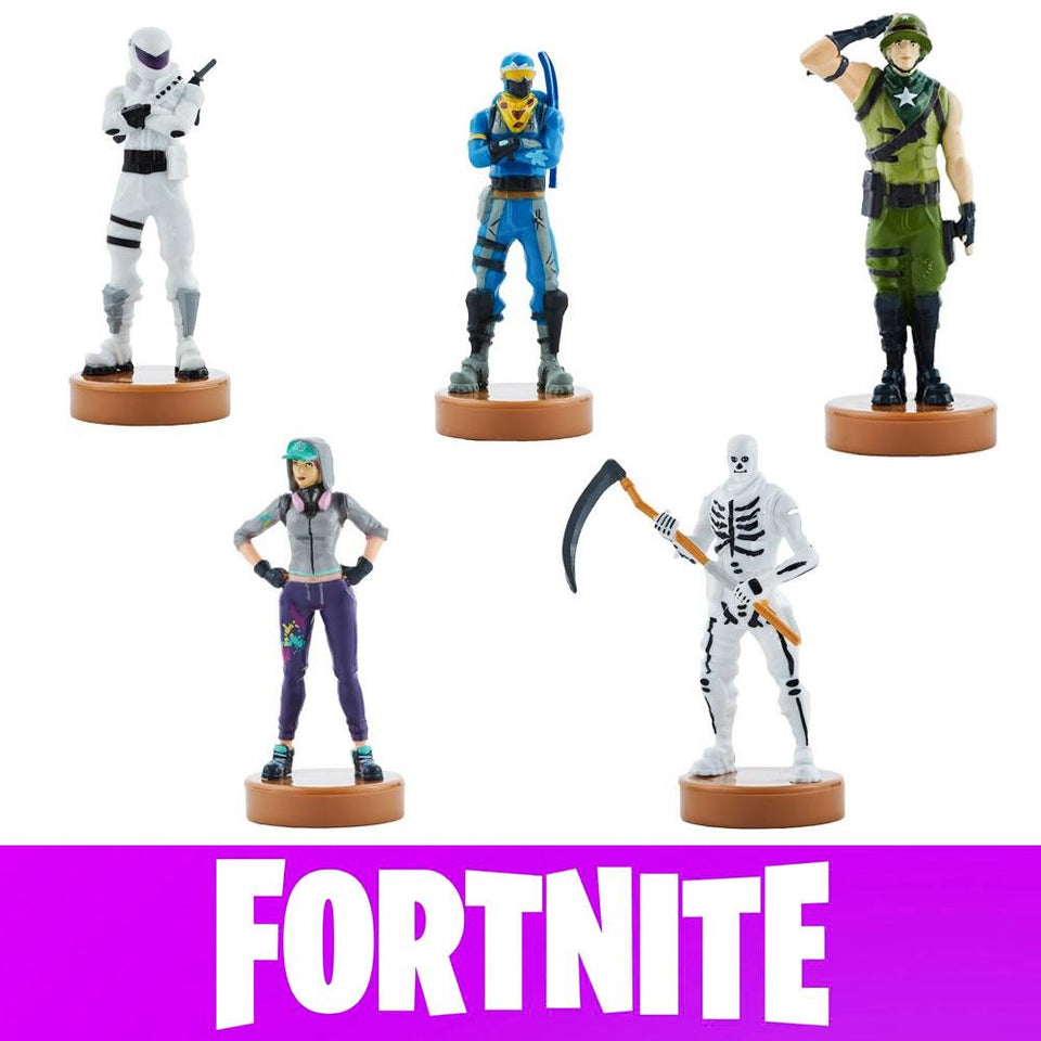 Fortnite Stampers 5pk Overtaker Alpine Munitions Skull Trooper Teknique PMI International