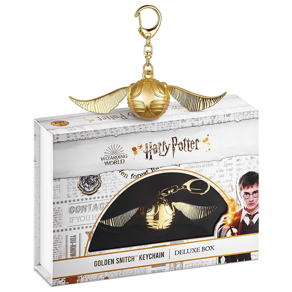 Harry Potter Golden Snitch Keychain Movable Wings for Zipper Pull Gift –  Archies Toys