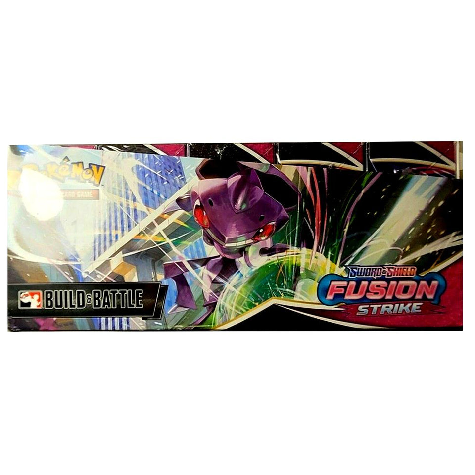 Pokemon TCG Sword Shield Fusion Strike Build & Battle 10-Box Display Card Kit