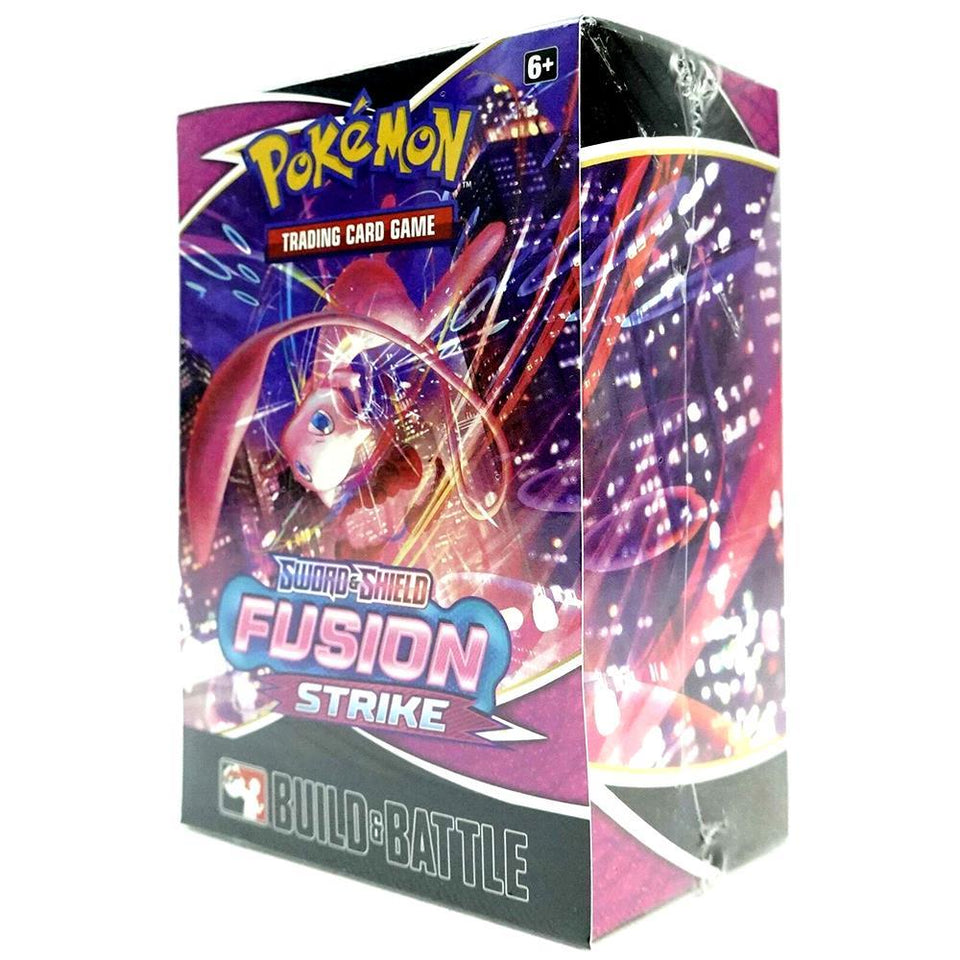 Pokemon TCG Sword Shield Fusion Strike Build & Battle 10-Box Display Card Kit