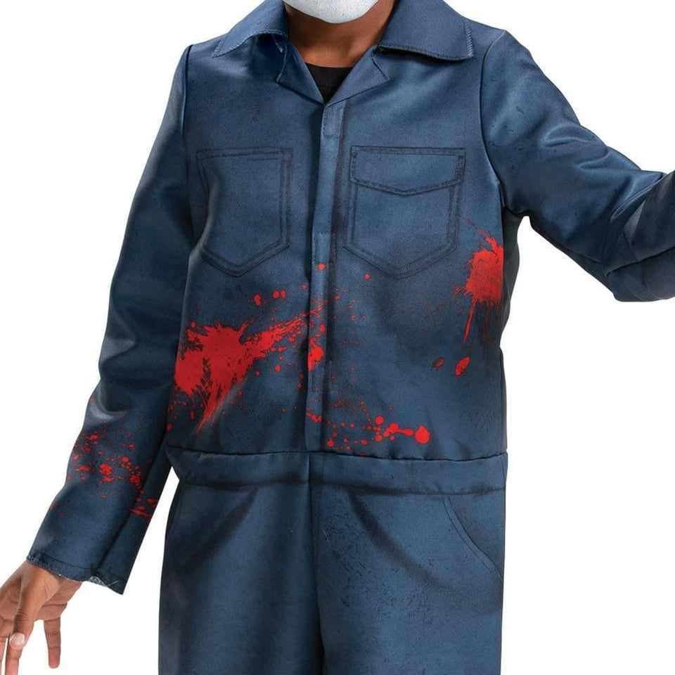 Michael Myers Classic Kids size L 10/12 Movie Outfit Costume Disguise