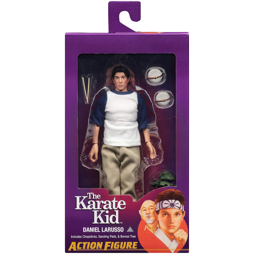 The Karate Kid Daniel LaRusso Clothed Action Figure 8"