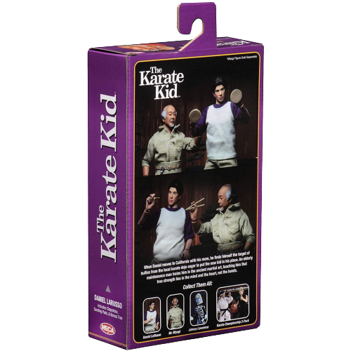 The Karate Kid Daniel LaRusso Clothed Action Figure 8"