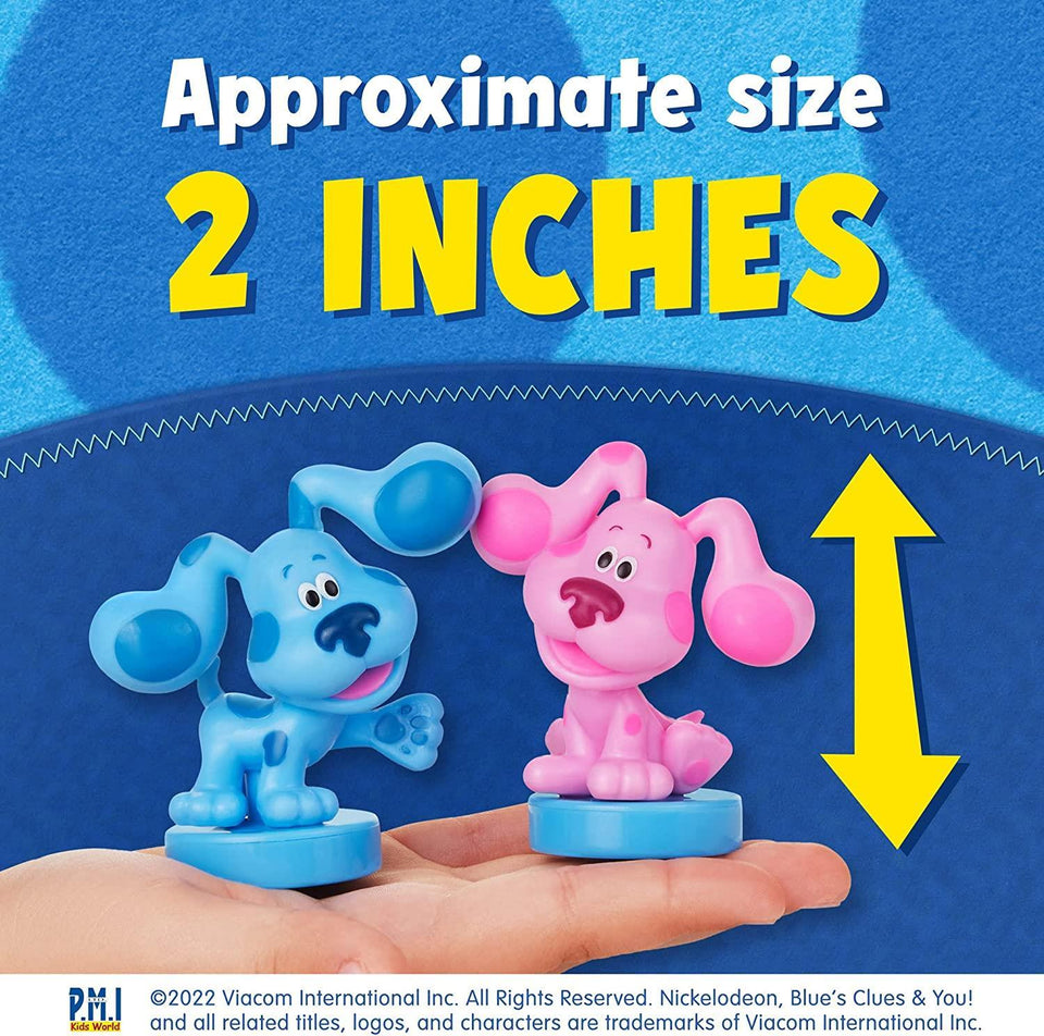 Blues Clues Stamps 5pk Josh Cinnamon Paprika Magenta Nickelodeon Figure Set PMI International