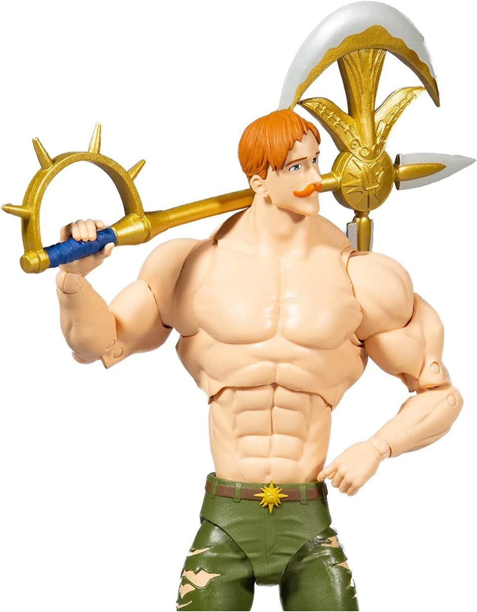 Escanor The Seven Deadly Sins Axe Anime Moving Parts Action Figure McFarlane Toys