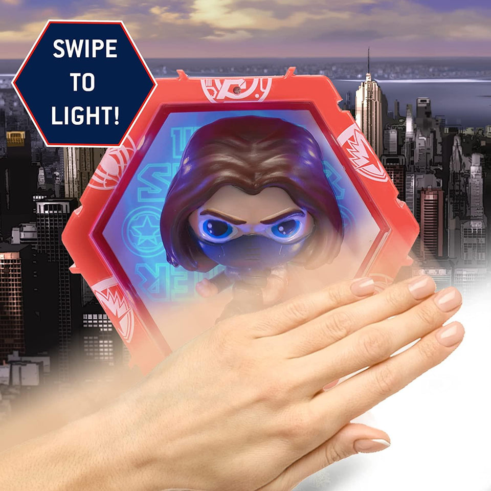 Avengers Winter Soldier Light-Up Figure Marvel Superhero WOW Pods