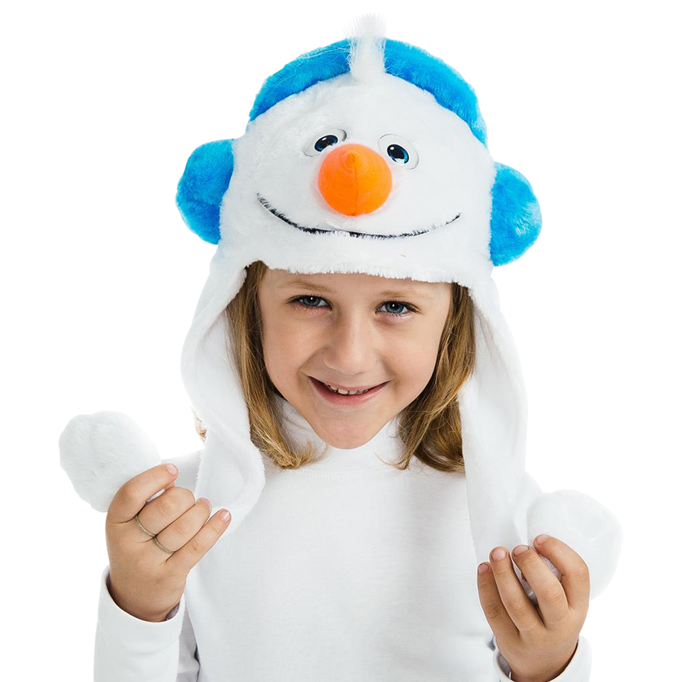 Little Winter Snowman Headpiece Kids Costume Dress-Up Play Accessory