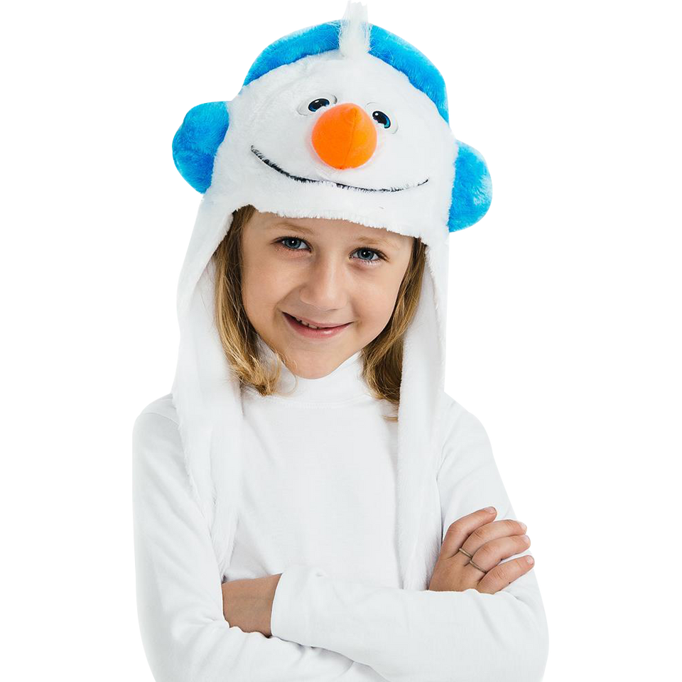 Little Winter Snowman Headpiece Kids Costume Dress-Up Play Accessory