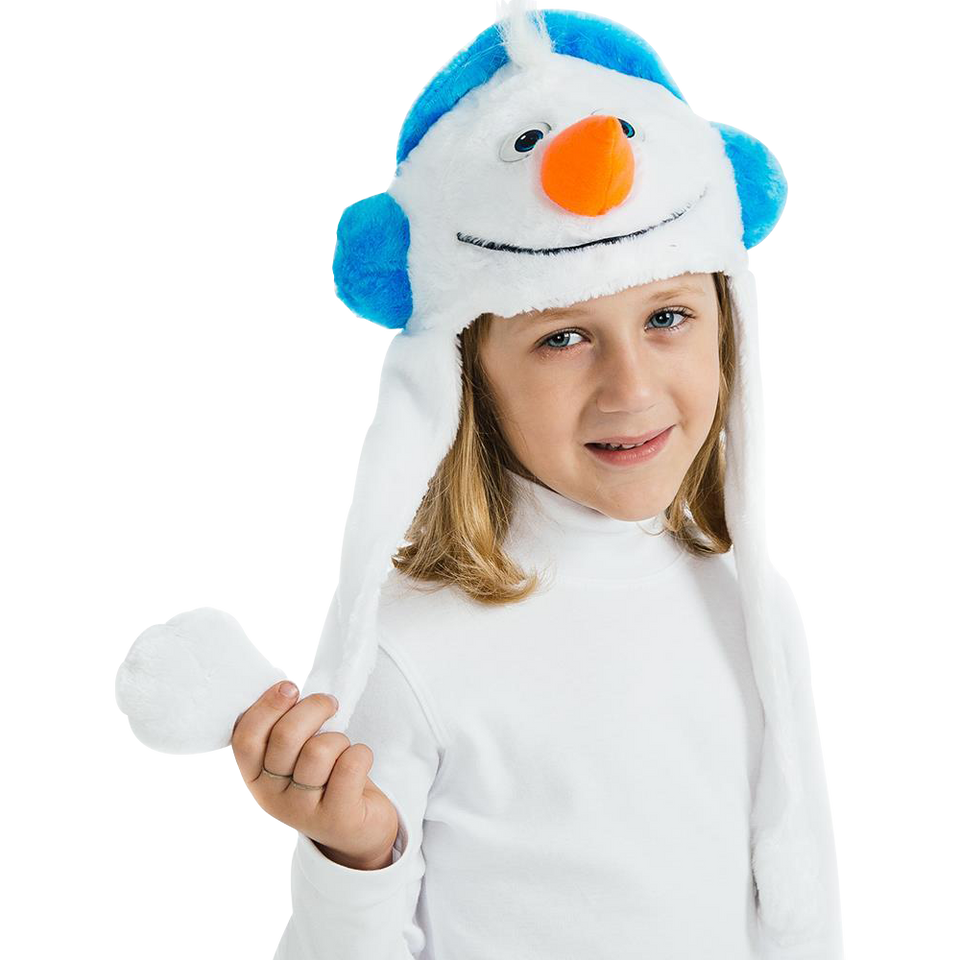 Little Winter Snowman Headpiece Kids Costume Dress-Up Play Accessory