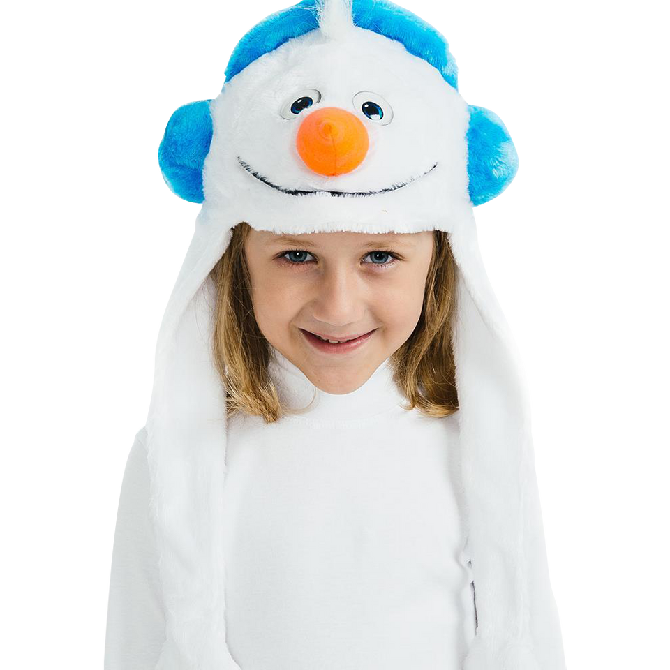 Little Winter Snowman Headpiece Kids Costume Dress-Up Play Accessory