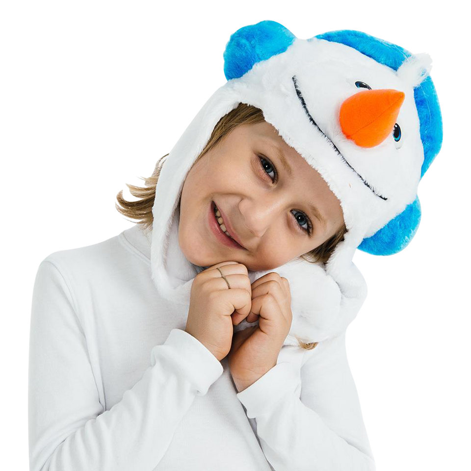 Little Winter Snowman Headpiece Kids Costume Dress-Up Play Accessory