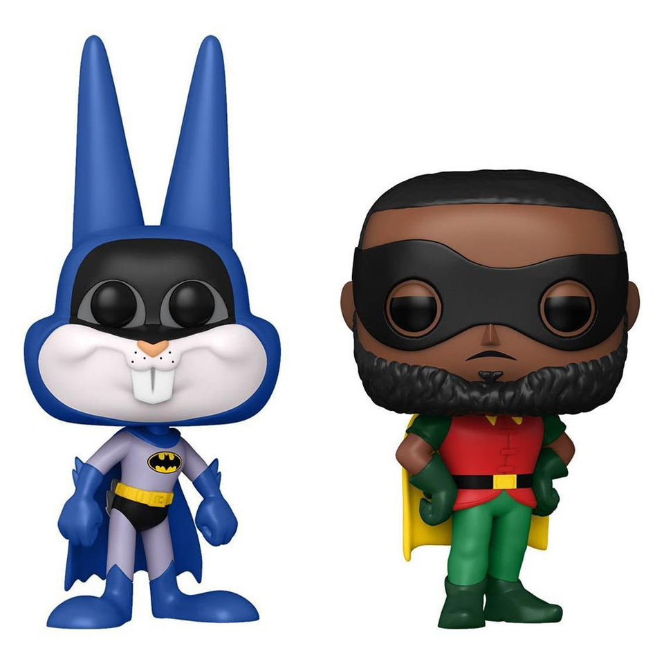 Funko Pop Batman Bugs Bunny Robin Lebron James Space Jam 2 New Legacy Figure Set