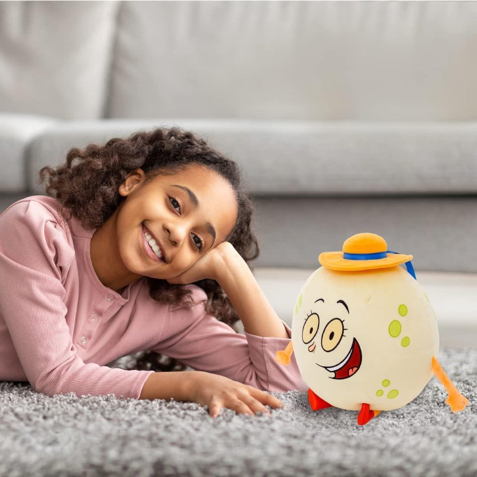 Lets Go Luna! Luna The Moon Plush Animated Childrens TV Show 14" Doll Mighty Mojo