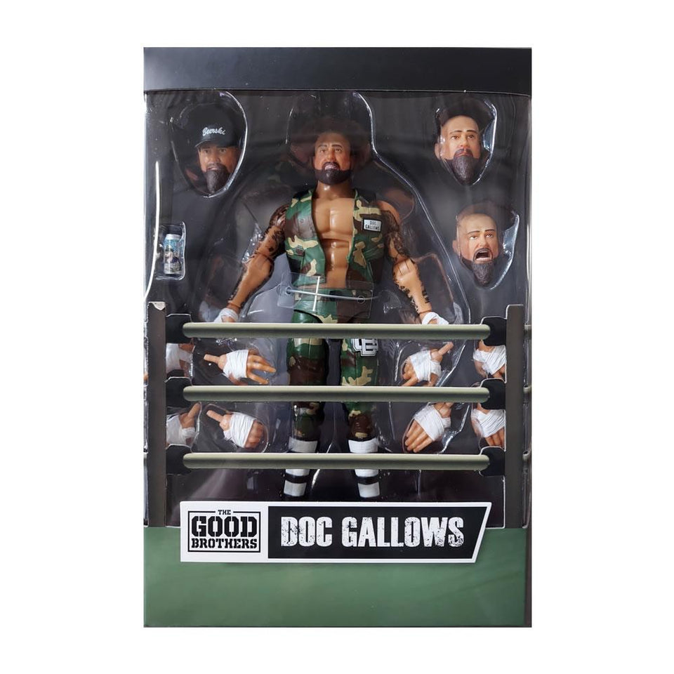 Good Brothers Doc Gallows Impact! Wrestling Beerski Tag Champion Figure Super7