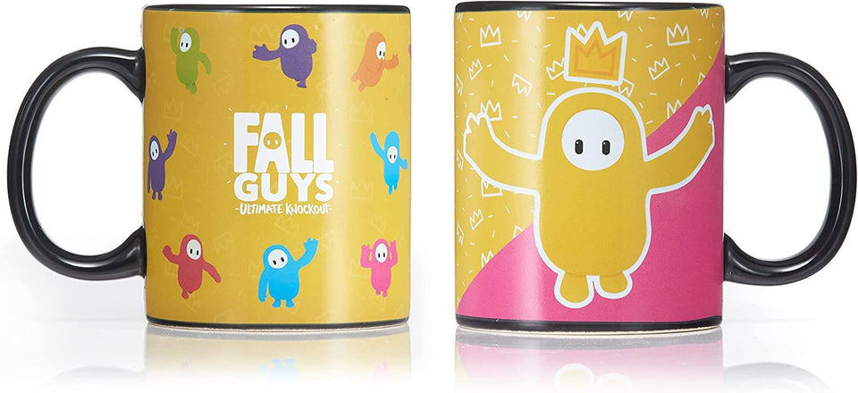 WOW! Stuff Fall Guys Ultimate Knockout Frenzy Heat Reveal Mug Coffee Cup Gaming Themed
