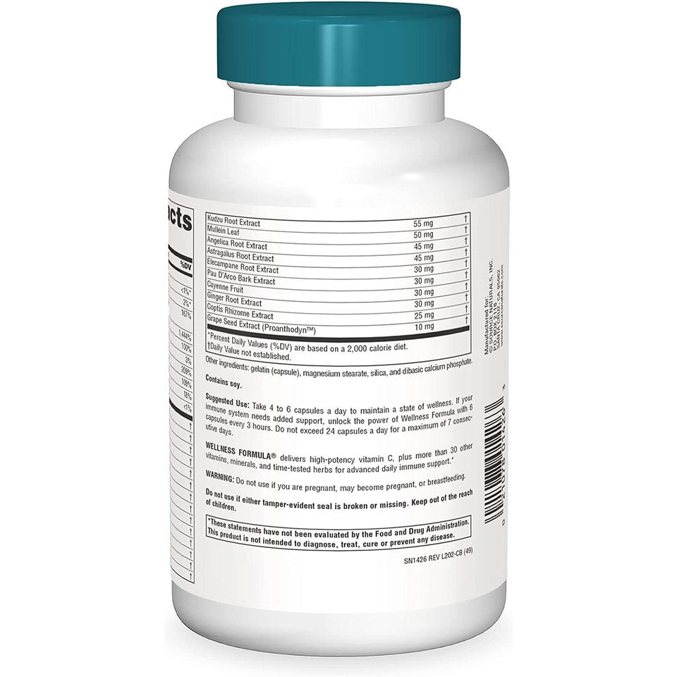 Source Naturals Wellness Formula Bio-Aligned 240ct Daily Immunity Support