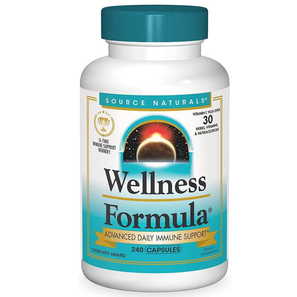 Source Naturals Wellness Formula Bio-Aligned 240ct Daily Immunity Support