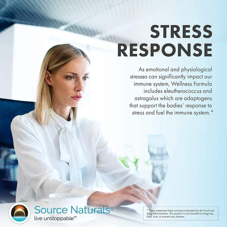 Source Naturals Wellness Formula Bio-Aligned 240ct Daily Immunity Support