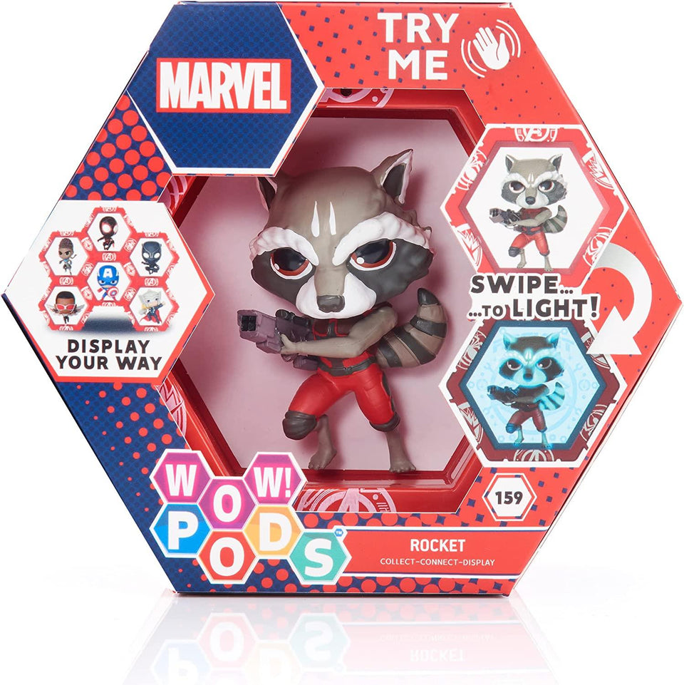 WOW Pods Rocket Light-Up Guardians of The Galaxy Collection Movie WOW! Stuff