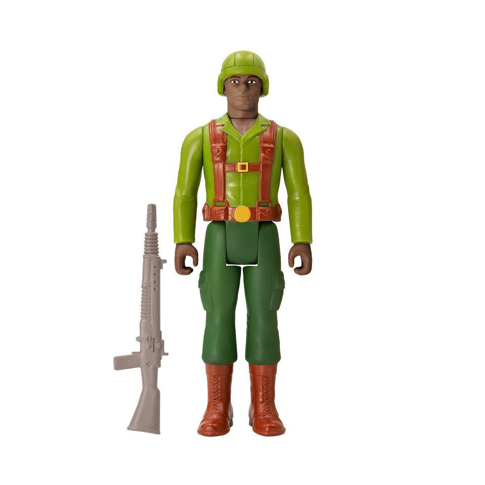 G.I. Joe African American Trooper Greenshirt Infantry Animated TV Figure Super7