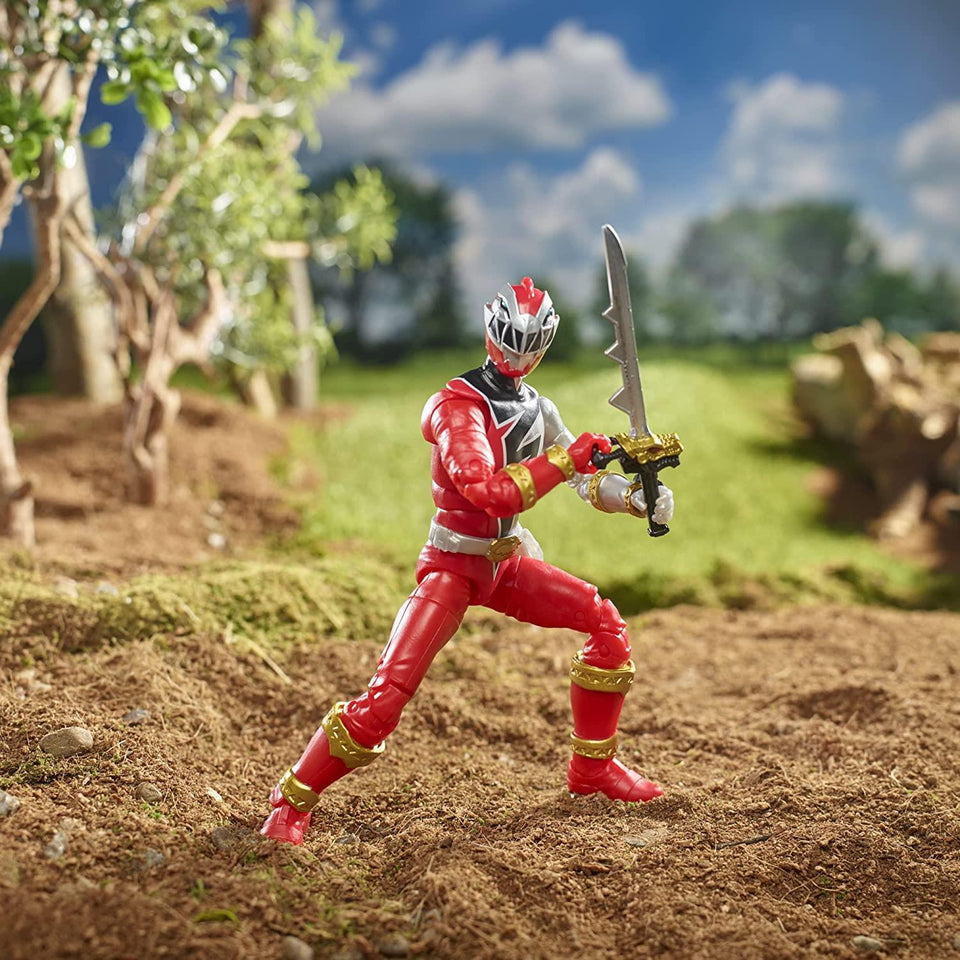 Power Rangers Dino Fury Red Ranger Lightning Collection 6" Figure Hasbro