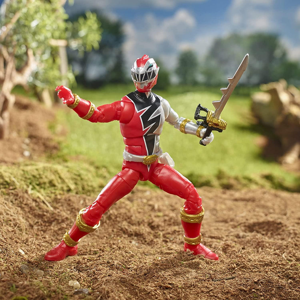Power Rangers Dino Fury Red Ranger Lightning Collection 6" Figure Hasbro