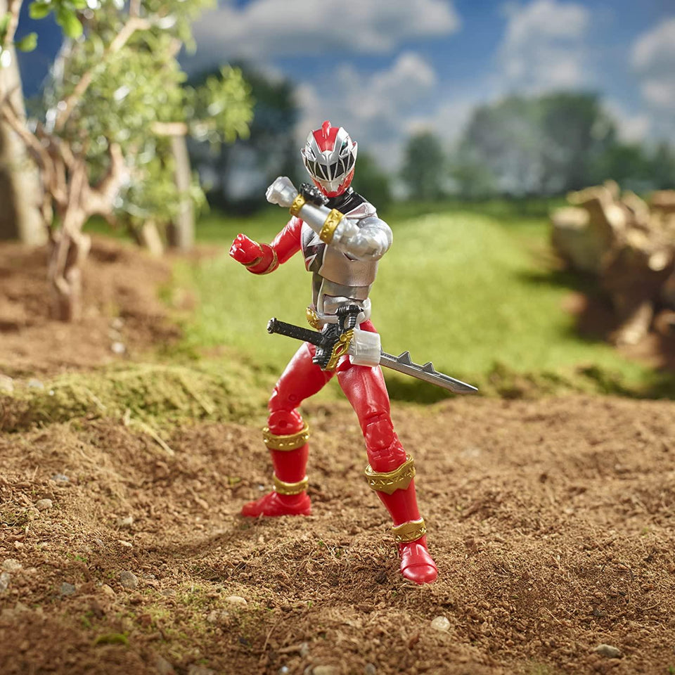 Power Rangers Dino Fury Red Ranger Lightning Collection 6" Figure Hasbro