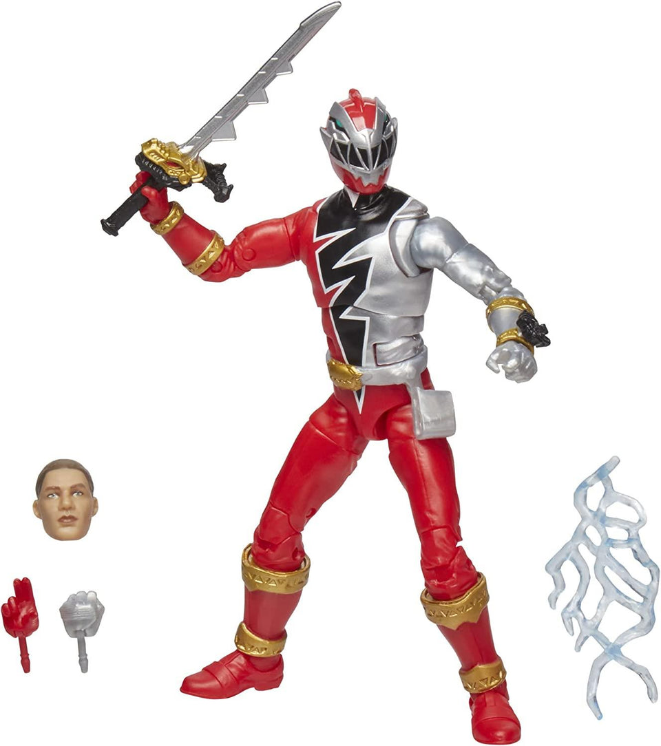 Power Rangers Dino Fury Red Ranger Lightning Collection 6" Figure Hasbro
