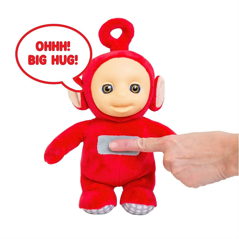 Teletubbies Talking Po Red Plush 11" Character Doll Giggles Talks Toy Mighty Mojo