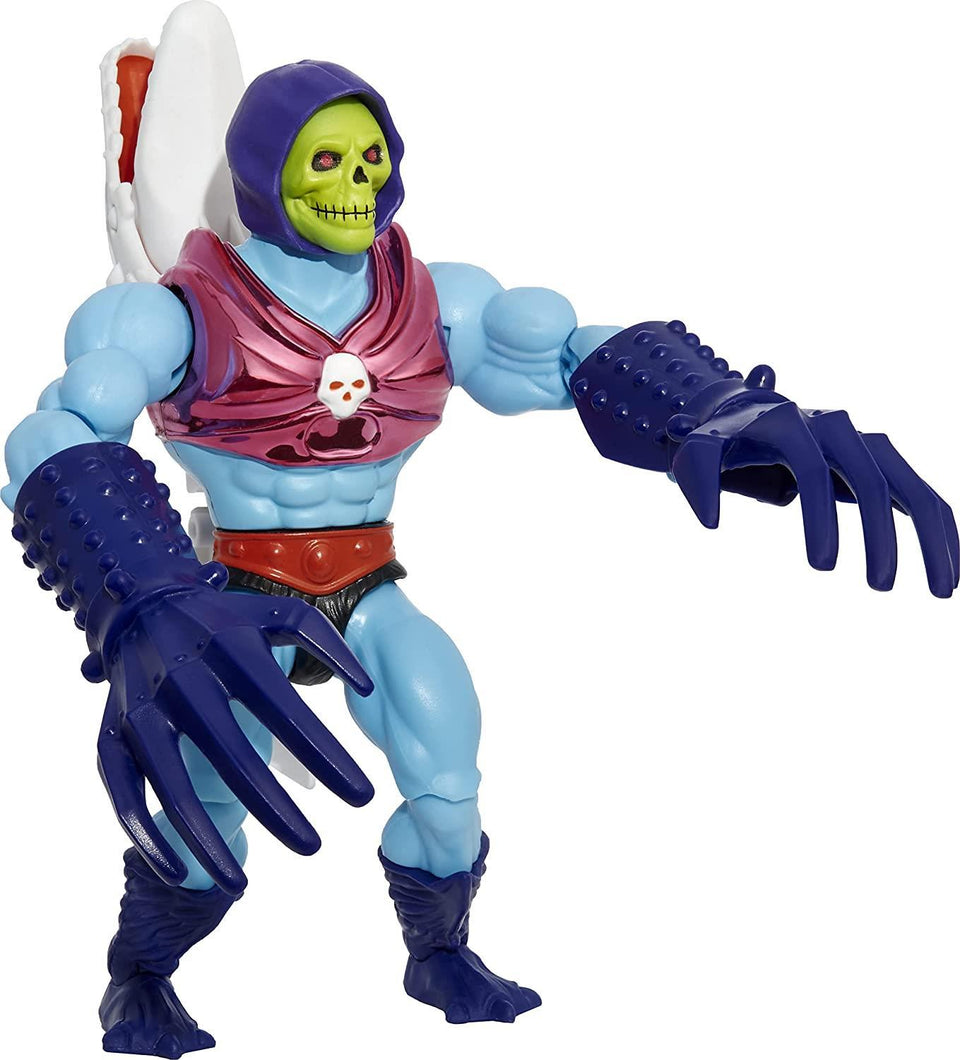 Masters of the Universe Terror Claws Skeletor Retro 80s Evil Claw-Swinging Figure Set Mattel