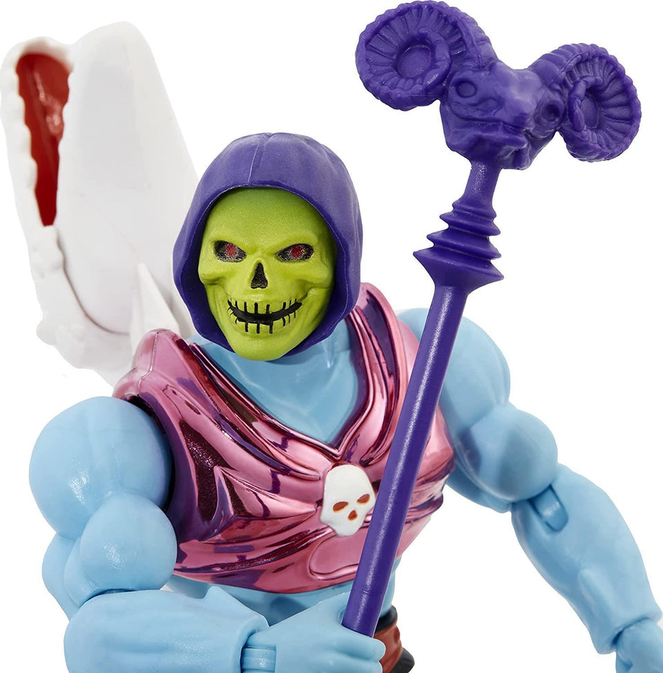 Masters of the Universe Terror Claws Skeletor Retro 80s Evil Claw-Swinging Figure Set Mattel