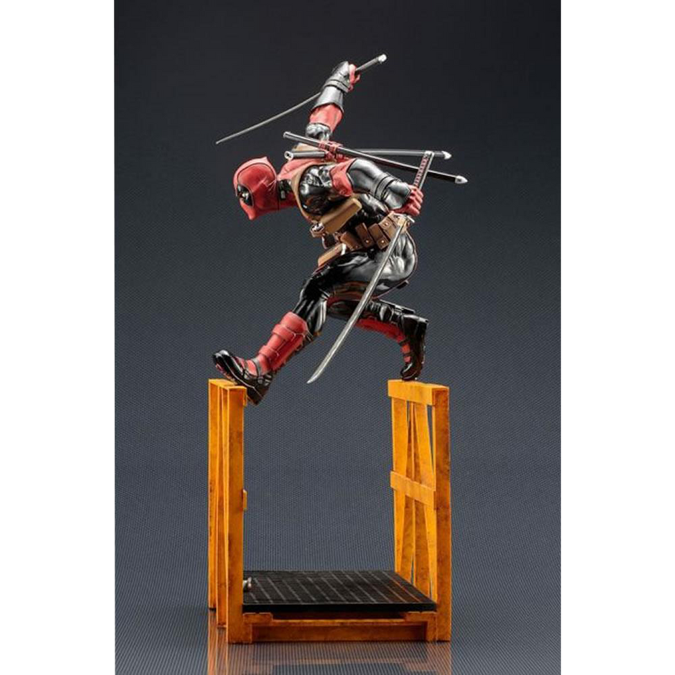 Kotobukiya Marvel Now! Super Deadpool ArtFX+ Statue w/Accessories Collectible Figure OCT162924