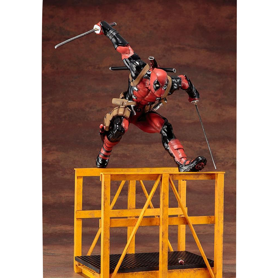 Kotobukiya Marvel Now! Super Deadpool ArtFX+ Statue w/Accessories Collectible Figure OCT162924