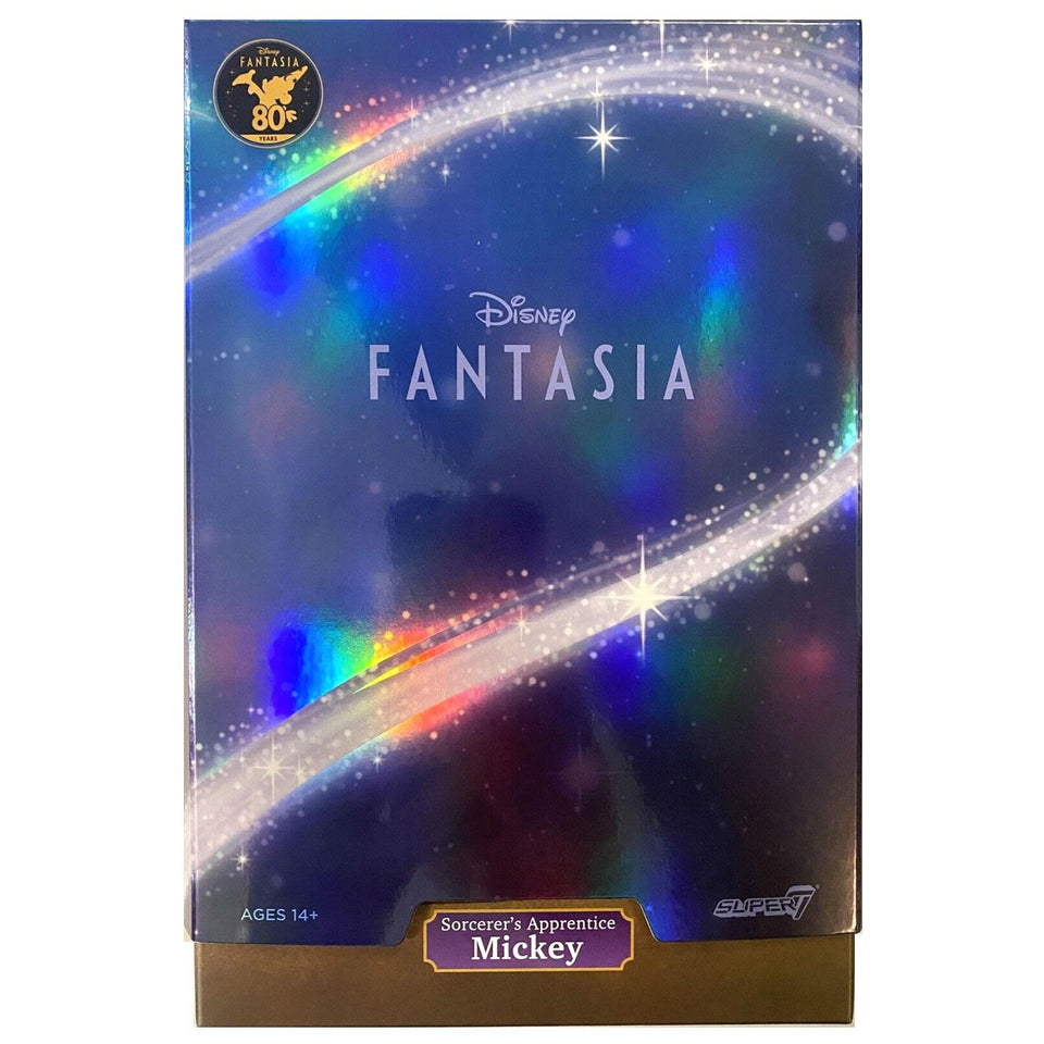 Disney Fantasia Sorcerer's Apprentice Mickey Mouse Ultimates Action Figure Super7