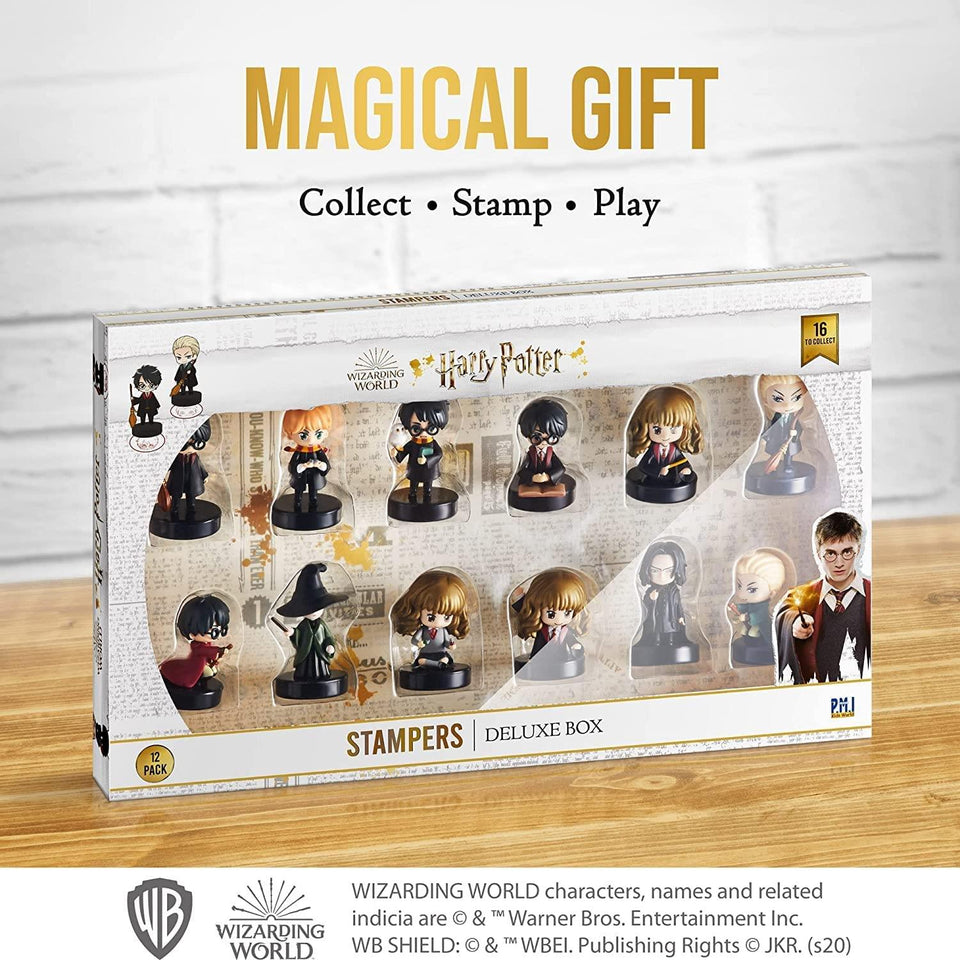 Harry Potter Stampers 12pk Severus Draco Minerva Hermione Figure Set PMI International