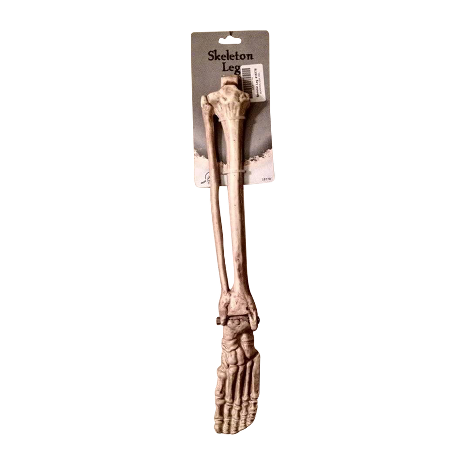 Crazy Bonez Skeleton Leg Bone Scary Halloween Decor