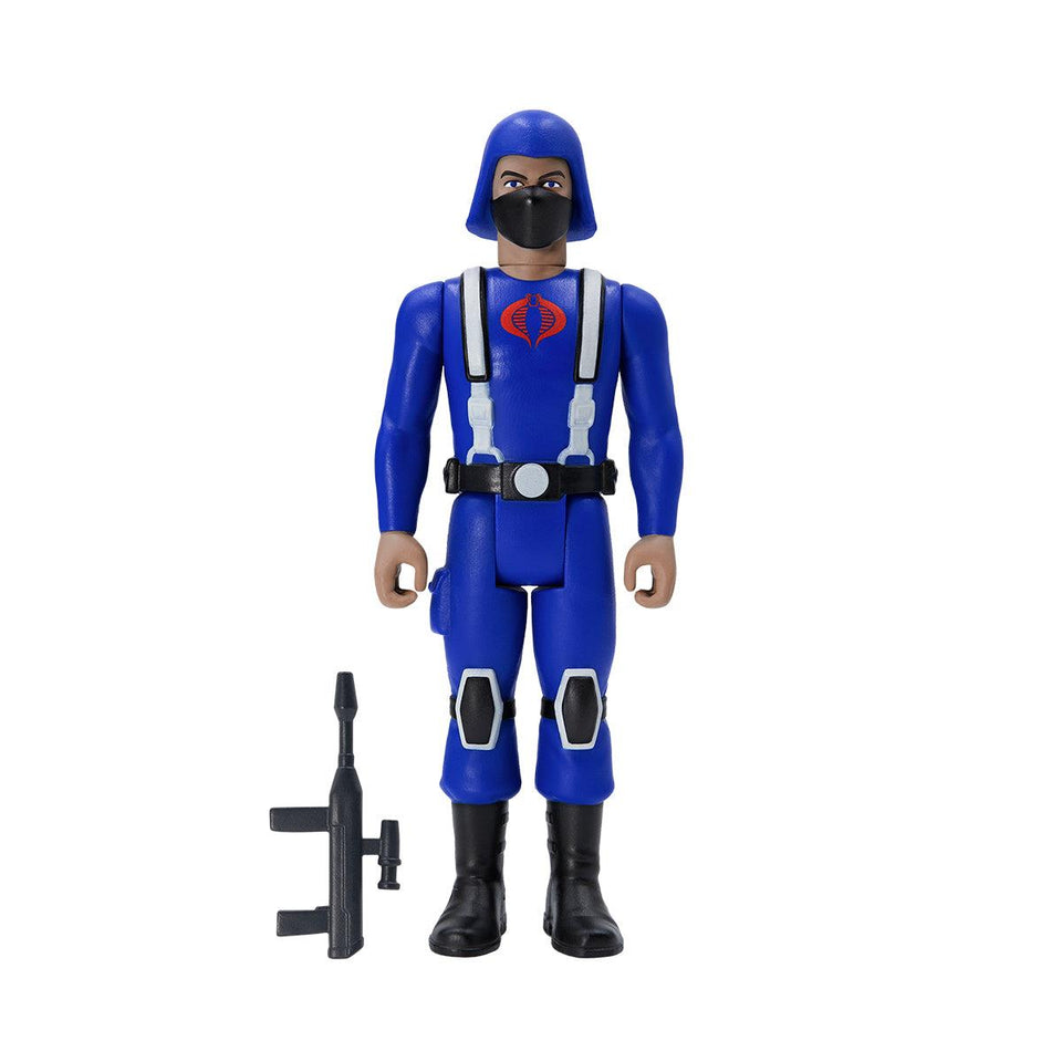 G.I. Joe Cobra Trooper Y-Back Tan Infantry Soldier Villian Animated Figure Super7