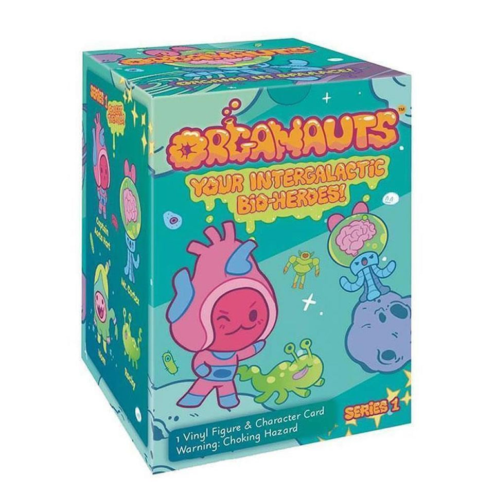 Organauts Organ Learning Toy Figures 6pk Space Bio-Heroes Series 1 Box Know Yourself