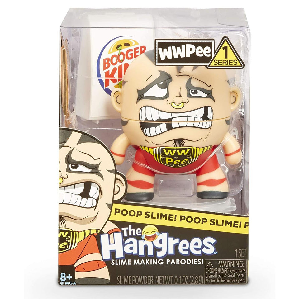 Hangrees The WWPee Booger King Parody Doll Figure Slime Farts Poop MGA
