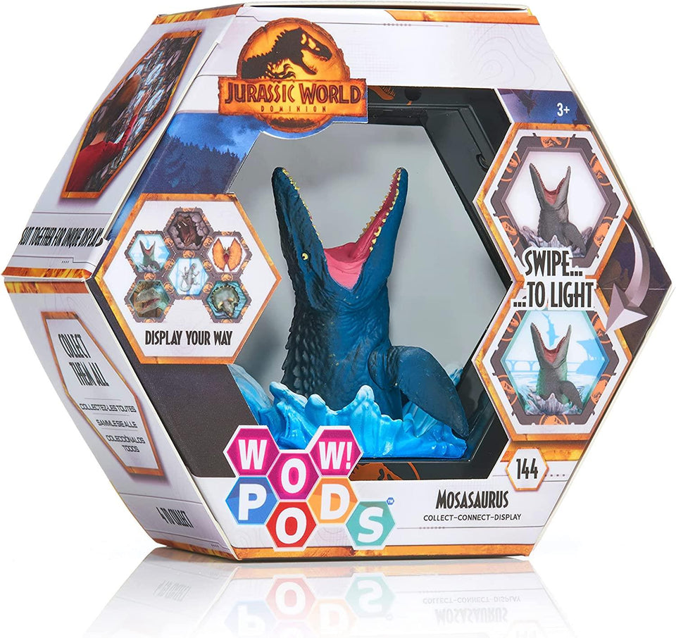 WOW Pods Mosasaurus Dinosaur Jurassic World Dominion Light-Up Figure WOW! Stuff