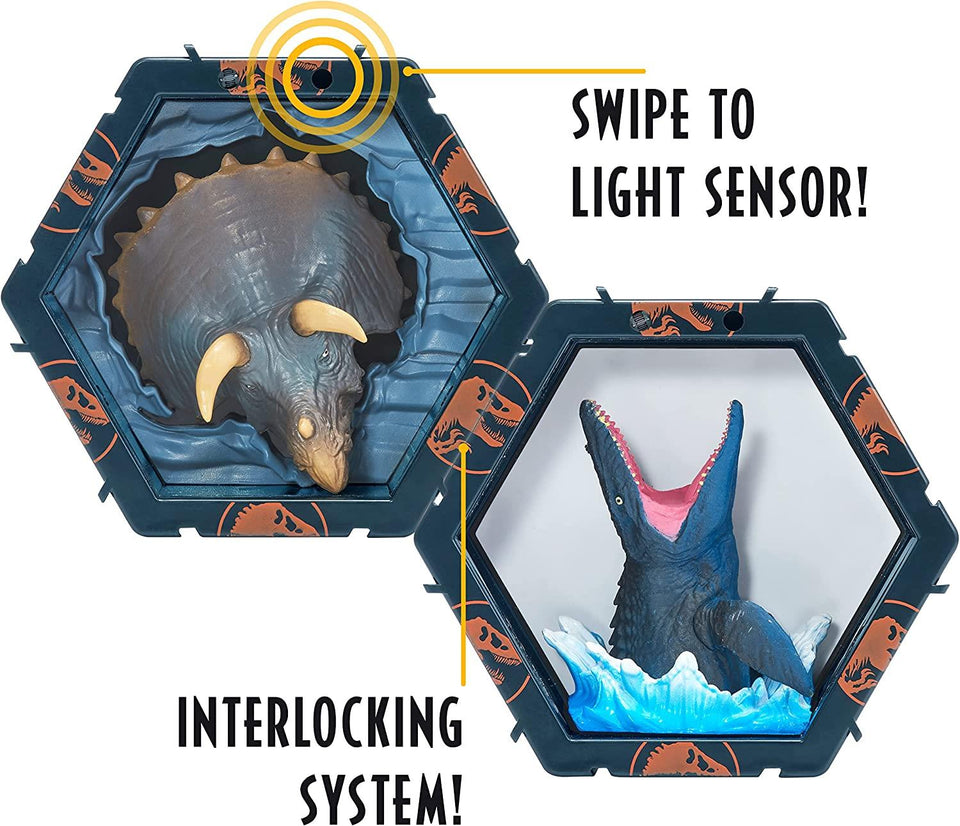 WOW Pods Mosasaurus Dinosaur Jurassic World Dominion Light-Up Figure WOW! Stuff