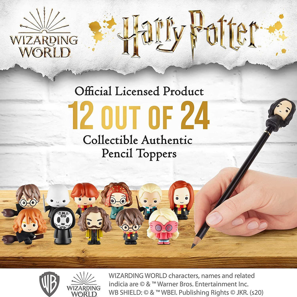 Harry Potter Pencil Toppers 12pk Ginny Weasley Granger Death Eater Voldemort PMI International