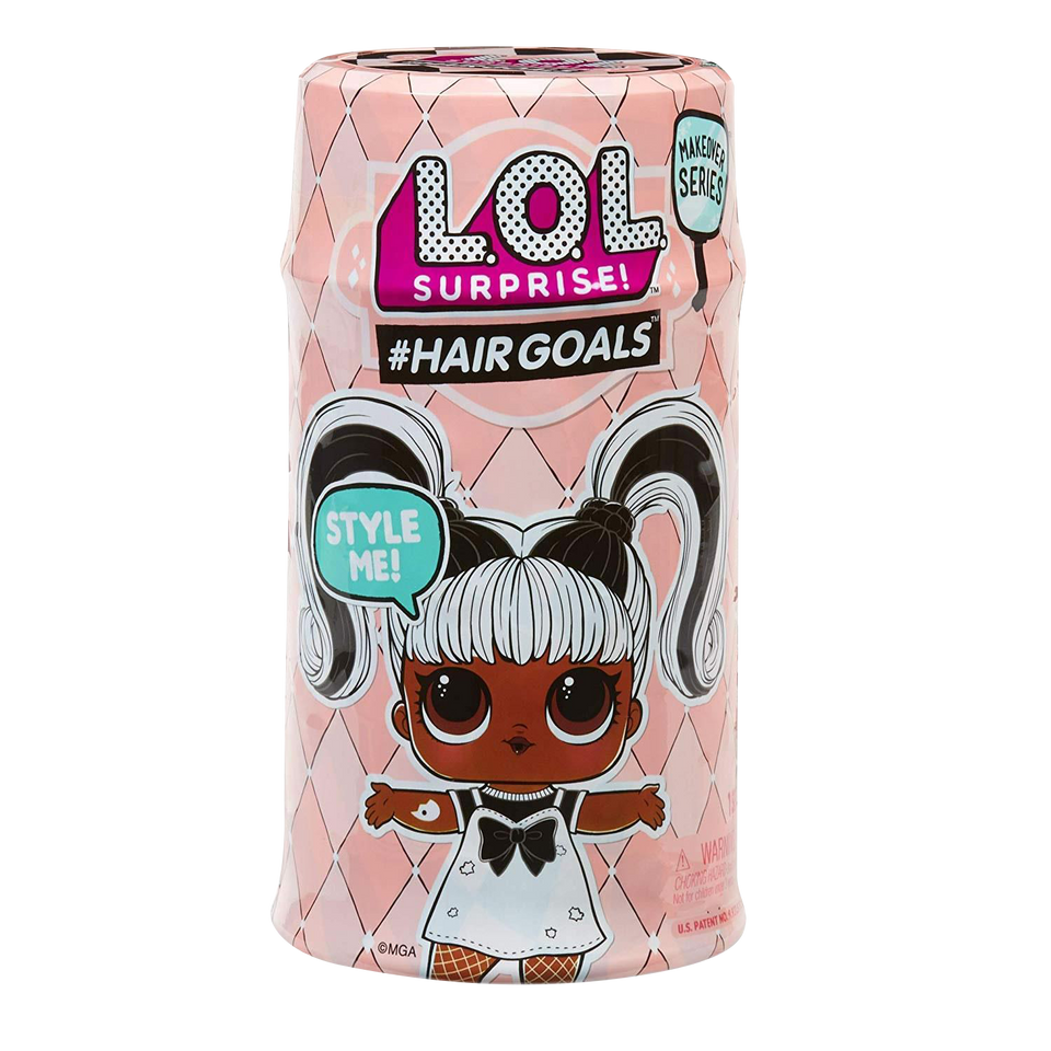 L.O.L. Surprise! Makeover Series #Hairgoals Real Hair with 15 Surprises