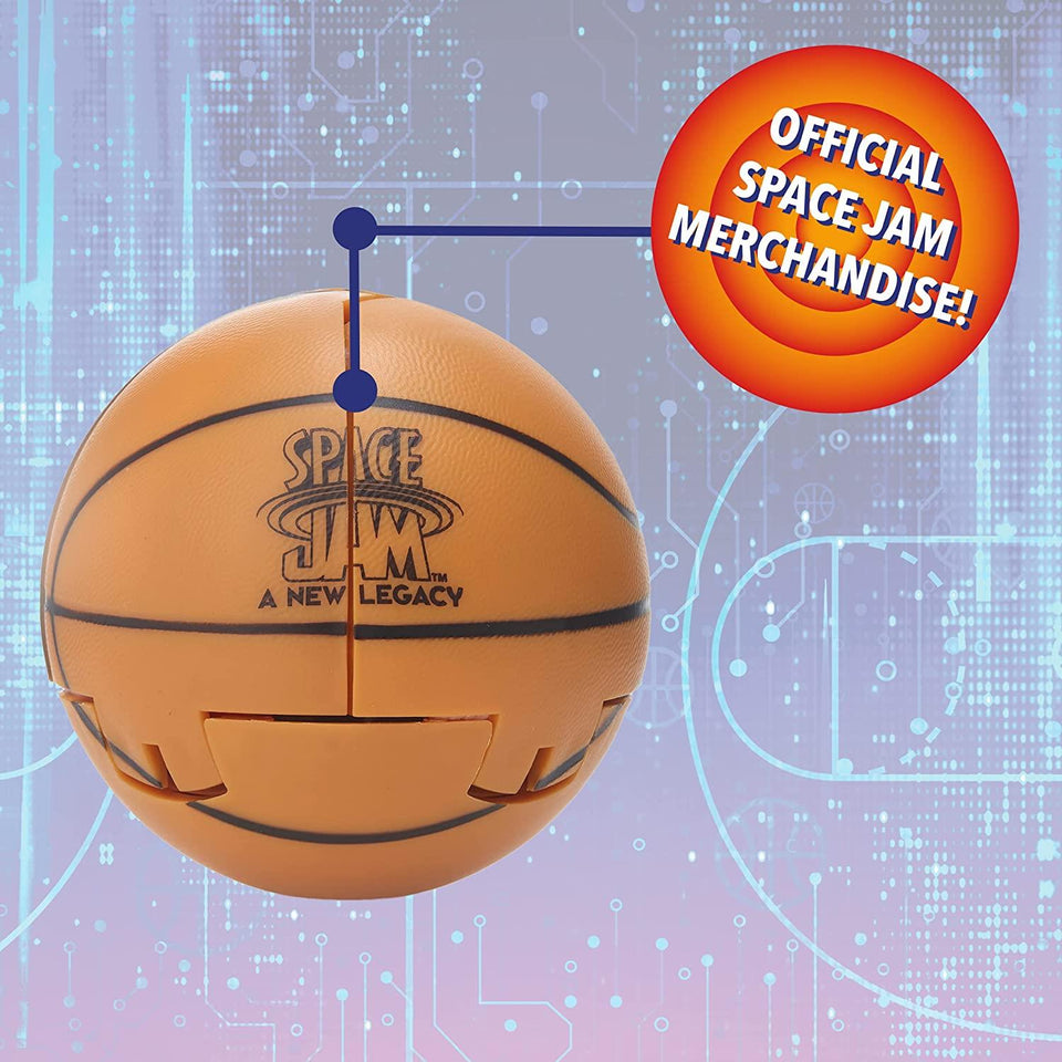 Space Jam A New Legacy: Bugs Bunny Plush Drop 'n Pop Basketball Kids Interactive Toy WOW! Stuff